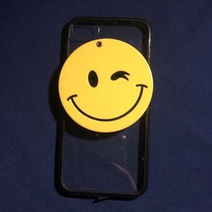 Winking face case for a iPhone7